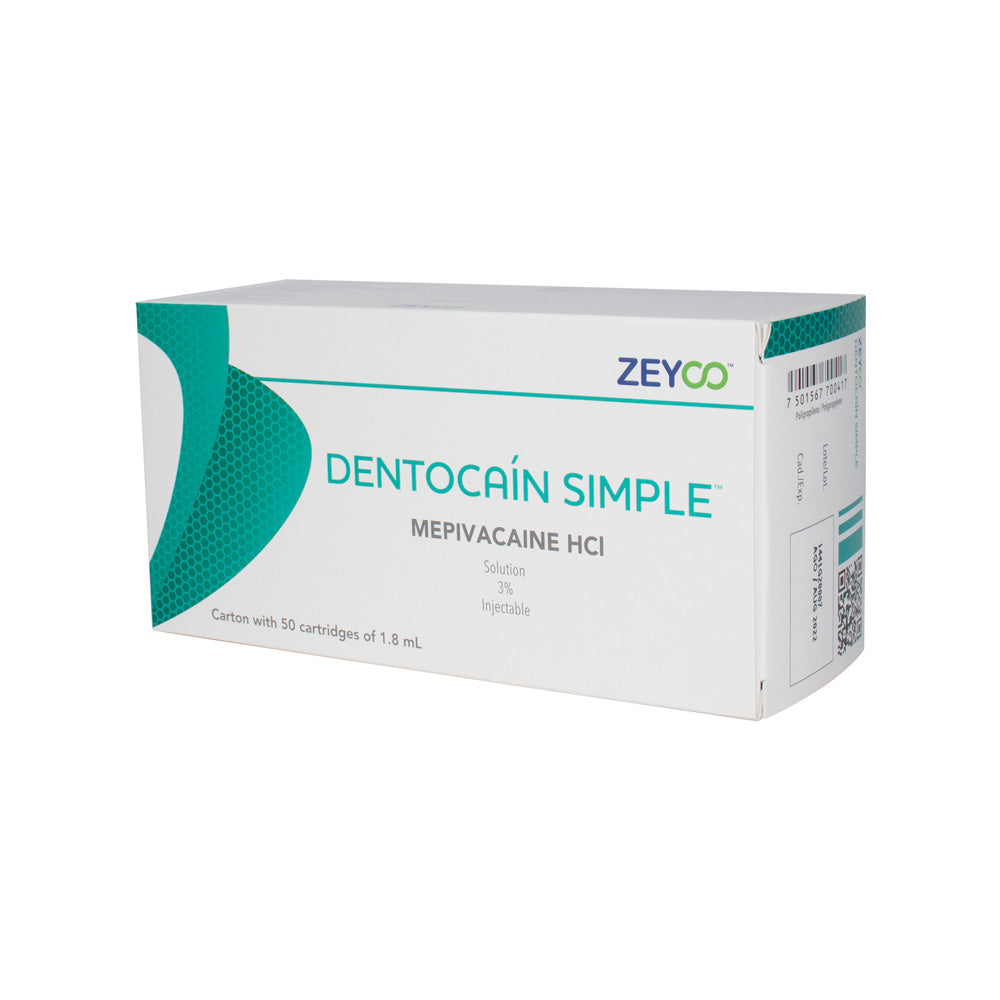 Mepivacaina Sin Vasoconstrictor Al 3% “Xecaine”