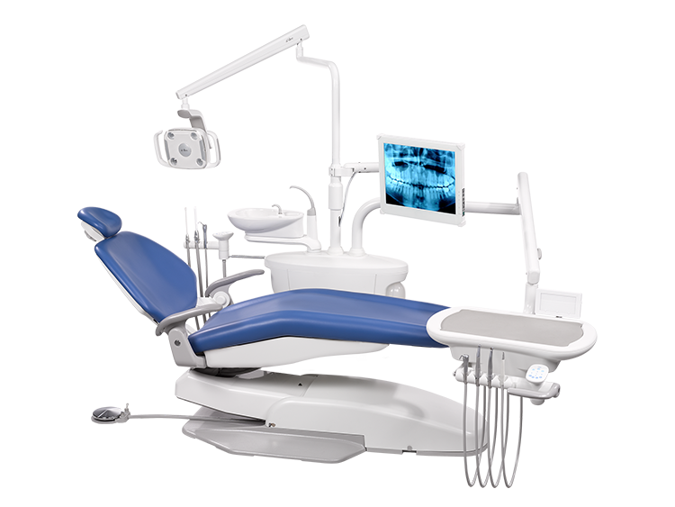 Unidad dental con compresor