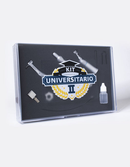 Pieza De Mano De Baja Velocidad Dental - Kit Universitario II con pieza de baja velocidad - Borgatta
