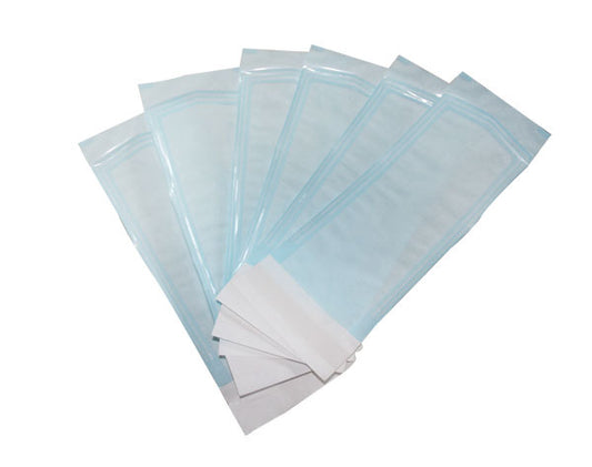 Bolsa Mixta De Papel Grado Medico Y Pel. Plast 89X254 Mm