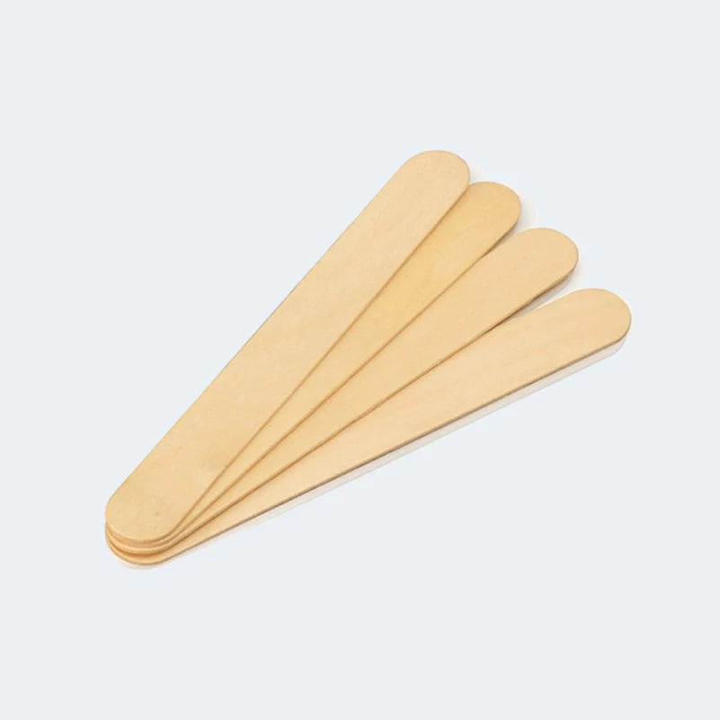 Abatelenguas Marca Ambiderm Caja De 100 Piezas
