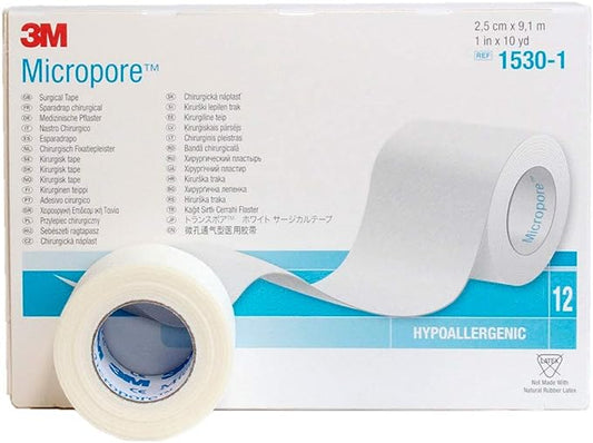Cinta Micropore Marca 3M De 2.5 Cms